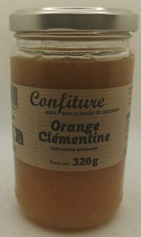 confiture Extra Orange Clémentine 320g
